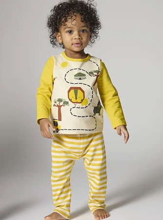 Σετ Βρεφικές Πιτζάμες για Αγόρια Safari Journey