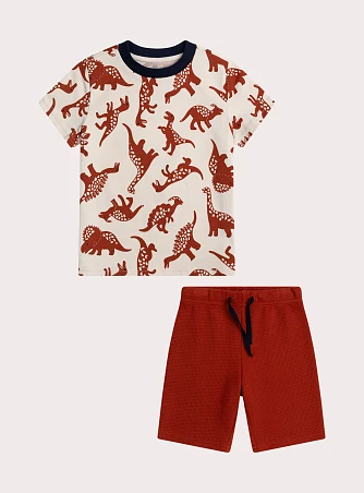 Παιδικό Σετ για Αγόρια Red Dinosaurs