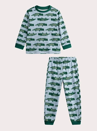Σετ Παιδικές Πιτζάμες για Αγόρια Alligator Rizz