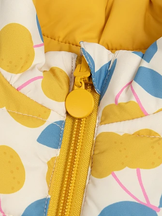 Βρεφικό Αμάνικο Μπουφάν για Κορίτσια Yellow Spring - 2 σε 1