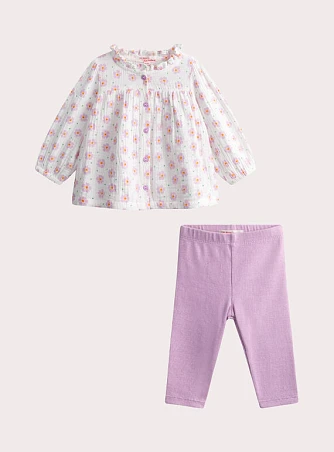 Βρεφικό Σετ για Κορίτσια Purple Field
