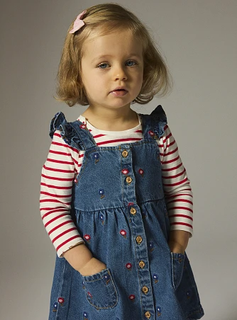 Βρεφική Μπλούζα για Κορίτσια Flower Puppies