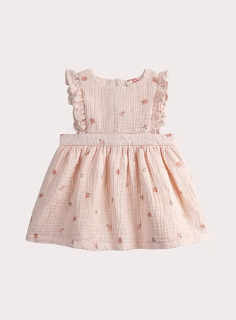 Βρεφικό Φόρεμα για Κορίτσια Apricot Pink