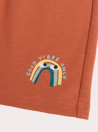 Παιδική Βερμούδα για Αγόρια Orange Vibes