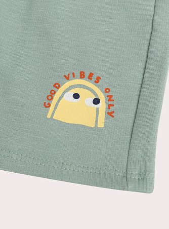 Παιδική Βερμούδα για Αγόρια Pale Mint Vibes