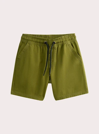 Παιδική Βερμούδα για Αγόρια Olive Twill