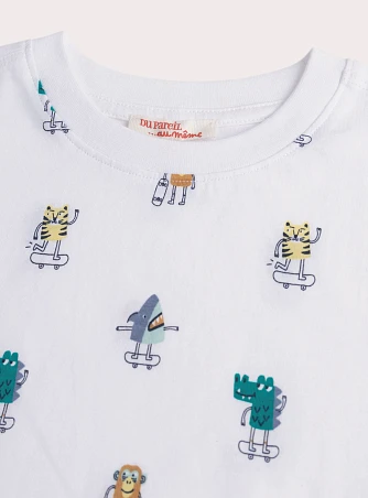 Παιδική Μπλούζα για Αγόρια Skate Mate