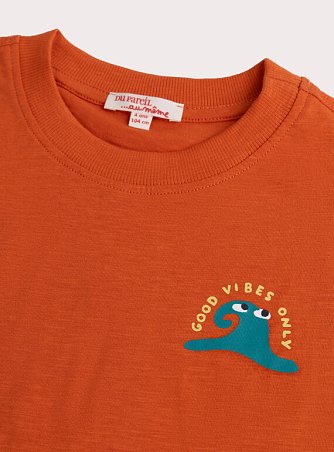 Παιδική Μπλούζα για Αγόρια Orange Vibes