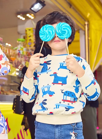 Παιδικό Φούτερ για Αγόρια Skate Dogs