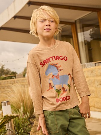 Παιδική Μπλούζα για Αγόρια Santiago Rodeo