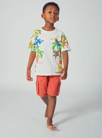 Παιδική Βερμούδα για Αγόρια Orange Cargo