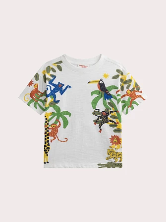 Παιδική Μπλούζα για Αγόρια Jungle Outline