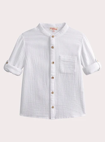 Παιδικό Πουκάμισο για Αγόρια Summer White