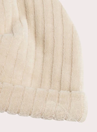 Βρεφικός Σκούφος Ripped Creme