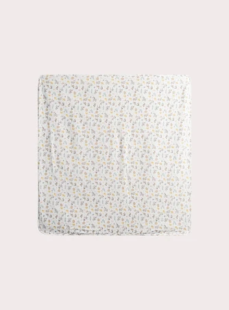 Βρεφικό Κουβερτάκι Printed Ecru