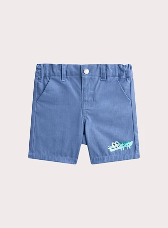Bρεφική Βερμούδα για Αγόρια Light Blue Crocodile