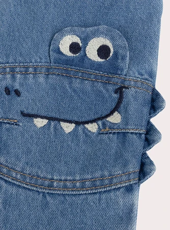 Βρεφικό Παντελόνι για Αγόρια Denim Crocodile
