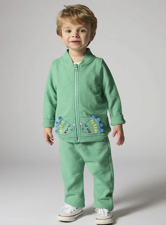 Βρεφική Ζακέτα για Αγόρια Vert Dinos