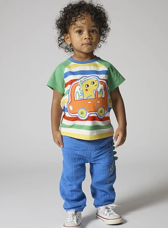 Βρεφική Μπλούζα για Αγόρια Dino Ride