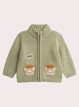 Βρεφική Ζακέτα για Αγόρια Chaki Teddies