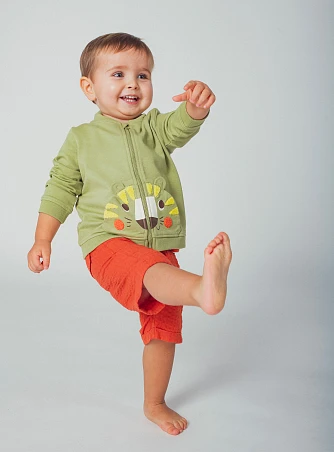 Βρεφική Ζακέτα για Αγόρια Olive Tiger