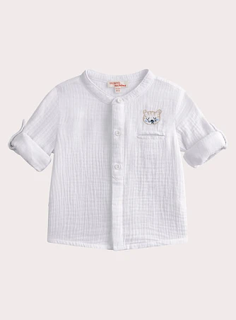 Βρεφικό Πουκάμισο για Αγόρια Plain Tiger