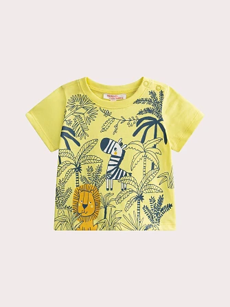 Βρεφική Μπλούζα για Αγόρια Yellow Wilderness