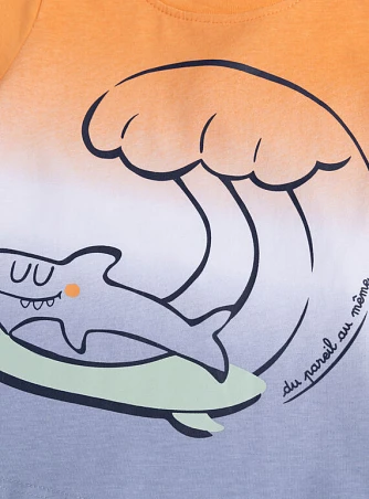 Βρεφική Μπλούζα για Αγόρια Gradient Surf