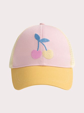 Παιδικό Καπέλο για Κορίτσια Cherry Colour-Blocked
