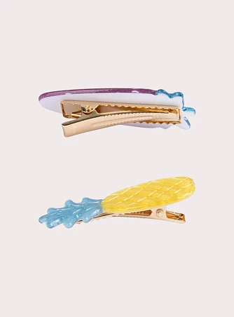 Σετ Παιδικά Κοκαλάκια Μαλλιών για Κορίτσια Vitamin Summer 3 τμχ