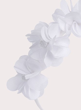 Παιδική Στέκα Μαλλιών για Κορίτσια White Crown