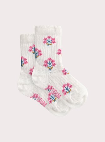 Βρεφικές Κάλτσες για Κορίτσια Pink Bouquet