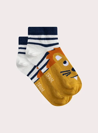 Παιδικές Κάλτσες για Αγόρια Stripped Lion