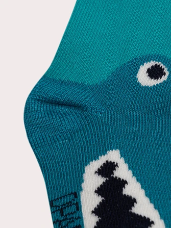 Βρεφικές Κάλτσες για Αγόρια Turquoise Dino