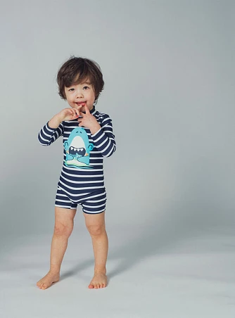 Βρεφικό Μαγιό για Αγόρια Stripped Shark