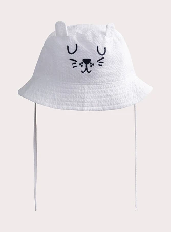 Βρεφικό Καπέλο Cute White