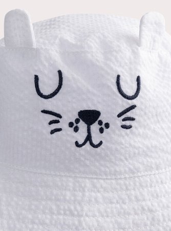 Βρεφικό Καπέλο Cute White