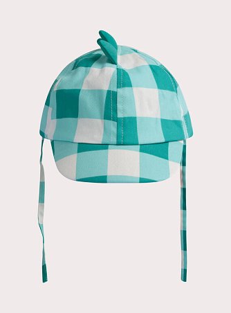 Βρεφικό Καπέλο για Αγόρια Turquoise Plaid