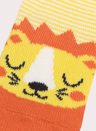 Βρεφικές Κάλτσες για Αγόρια Stripped Lion