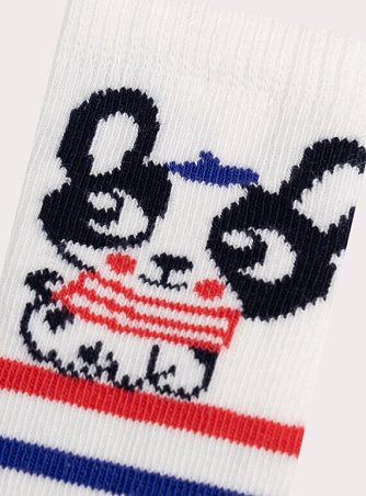 Βρεφικές Κάλτσες για Αγόρια Blue/White Frenchie