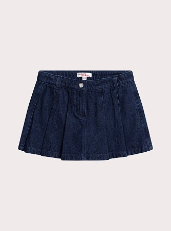 Παιδική Φούστα-Σορτς για Κορίτσια Dark Denim