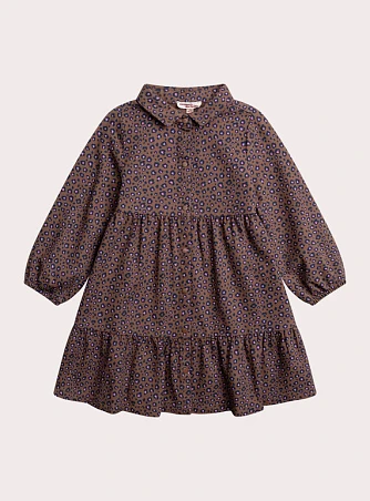 Παιδικό Φόρεμα για Κορίτσια Brown Leopard