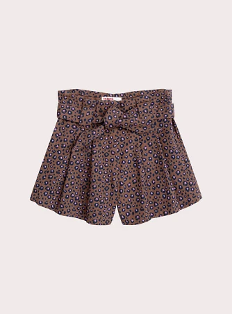 Παιδικό Σορτς για Κορίτσια Flowy Leopard