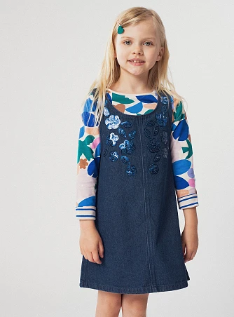 Παιδική Μπλούζα για Κορίτσια Electric Floral - 2 σε 1