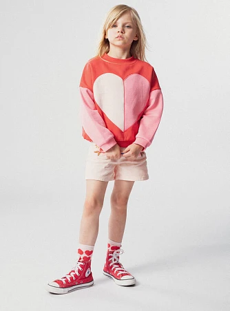 Παιδικό Φούτερ για Κορίτσια Lovely Heart