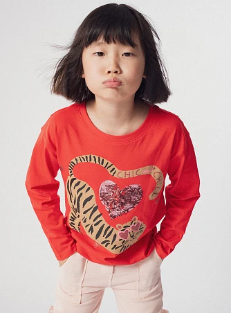 Παιδική Μακρυμάνικη Μπλούζα για Κορίτσια