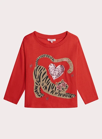 Παιδική Μακρυμάνικη Μπλούζα για Κορίτσια