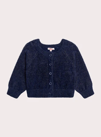 Παιδική Ζακέτα για Κορίτσια Cosy Navy