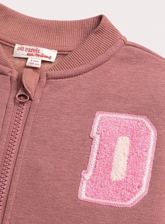 Παιδική Ζακέτα για Κορίτσια Double Pink