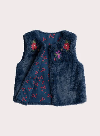 Παιδικό Γιλέκο για Κορίτσια Soft Blossoms - 2 σε 1